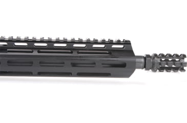 Image of Tiger Rock AR-15 Complete Upper Receiver, 5.56mm, 24in, 16in Barrel, M4, Carbine, 1x8 Twist, 1/2x28 Thread, Quad Rail, 15in M-Lok Handguard, Brake, Nitride, Anodized, Black, UB15-15ML