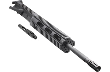 Image of Tiger Rock AR-15 Complete Upper Receiver, 5.56mm, 24in, 16in Barrel, M4, Carbine, 1x8 Twist, 1/2x28 Thread, 10in Quad Rail Handguard, Brake, Nitride, Anodized, Black, UB15-FAR10-FEC