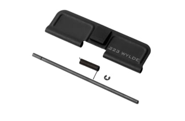 Image of Tiger Rock AR-15 Ejection Port Dust Cover Engraving, .223 WYLDE, Black, Small, EDC-WYLDE