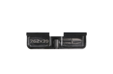 Image of Tiger Rock AR-15 Ejection Port Dust Cover Engraving, 7.62X39, Black, Black, Small, EDC-P762-BLK