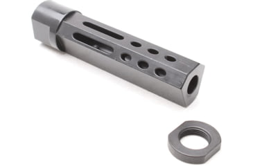 Image of Tiger Rock AR-15 Muzzle Brake .223/5.56 1/2x28 TPI 3.5in with Equalizer Designs, Includes Jam Nut, MBD21