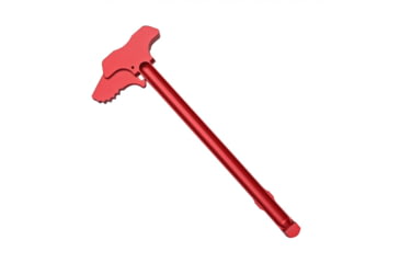 Image of Tiger Rock AR-15 Tactical BAT Style Charging Handle w/ Oversized Latch Non-Slip, Red, Small, CHBS223-R