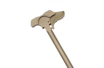 Image of Tiger Rock AR-15 Tactical BAT Style Charging Handle w/ Oversized Latch Non-Slip, Tan, Small, CHBS223-T