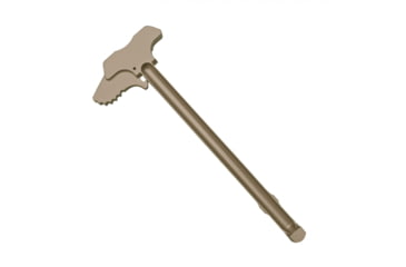 Image of Tiger Rock AR-15 Tactical BAT Style Charging Handle w/ Oversized Latch Non-Slip, Tan, Small, CHBS223-T