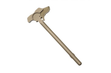 Image of Tiger Rock AR-15 Tactical BAT Style Charging Handle w/ Oversized Latch Non-Slip, Tan, Small, CHBS223-T