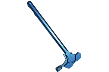 Image of Tiger Rock AR-15 Tactical Battle Hammer Style Charging Handle Assembly w/ Oversized Non-Slip Latch, Blue, CHBH05-BL
