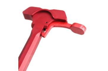 Image of Tiger Rock AR-15 Tactical Battle Hammer Style Charging Handle Assembly w/ Oversized Non-Slip Latch, Red, CHBH05-R