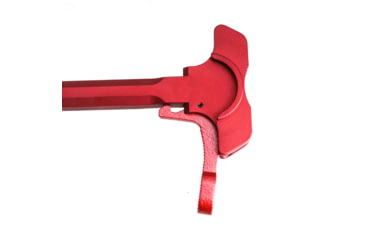 Image of Tiger Rock AR-15 Tactical Battle Hammer Style Charging Handle Assembly w/ Oversized Non-Slip Latch, Red, CHBH05-R