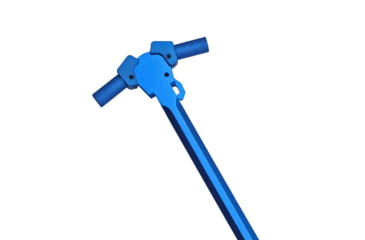Image of Tiger Rock AR-15 Tactical Charging Handle, Ambidextrous, Blue, Small, CH223-AMBI-BL