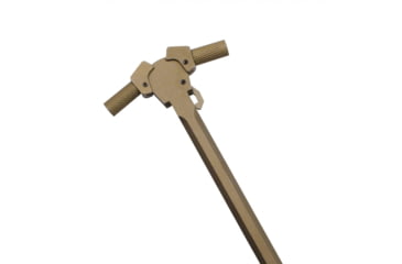 Image of Tiger Rock AR-15 Tactical Charging Handle, Ambidextrous, Tan, Small, CH223-AMBI-T