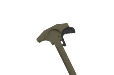 Image of Tiger Rock AR-15 Tactical TALON Style Charging Handle w/Oversized Latch, Non-Slip, OD Green, Small, CHR2-ODG-LATCH-03