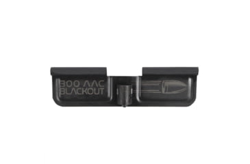 Image of Tiger Rock AR-300 Patriotic Engraving w/ 300 ACC Blackout Ejection Port Cover, Black, Small, EDC-P300-BLK