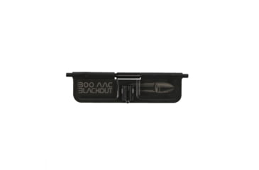 Image of Tiger Rock AR-300 Patriotic Engraving W/ 300 ACC Blackout Ejection Port Cover, Easy Installation, Black, Small, EDC-P300-E