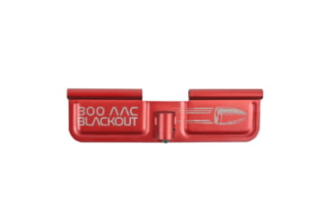 Image of Tiger Rock AR-300 Patriotic Engraving w/ 300 ACC Blackout Ejection Port Cover, Red, Small, EDC-P300-R