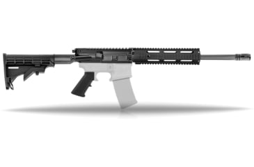 Image of Tiger Rock AR Rifle Kit Handguard, 7.62x39, 16in Barrel, HBAR, Carbine, 1x10 Twist, 5/8x24 Thread, 10in Quad Rail Handguard, Brake, Nitride, Anodized, Black, 762-AR