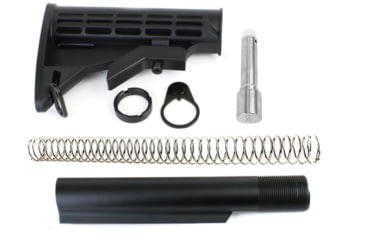 Image of Tiger Rock AR-9mm T6 Collapsible Stock Kit w/7oz Stainless Steel Buffer, ST009M-ST003M