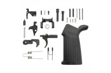 Image of Tiger Rock AR 9mm w/ Ambi Safety And Enhanced Pivot / Takedown Pins Enhanced Lower Parts Kit, Black, Small, LPK9-17-FLAG