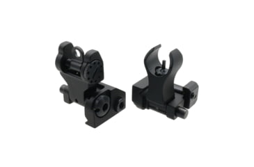 Image of Tiger Rock AR Flip Up Mini Front and Rear Sight, Black, Small, RS052