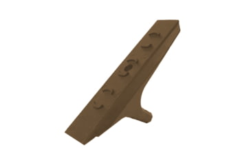 Image of Tiger Rock AR M-LOK Polymer Hand Stop, Cerakote, Burnt Bronze, Small, HS001-BBR