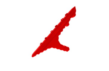 Image of Tiger Rock AR M-LOK Polymer Hand Stop, Cerakote, Red, Small, HS001-RED
