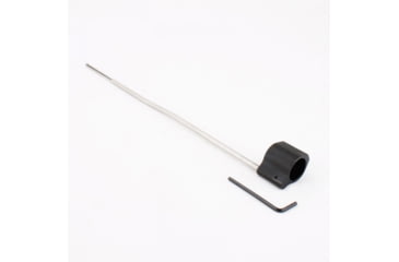 Image of Tiger Rock Assembled .750 Low Profile Micro Gas Block and Sliver Mid Length Gas Tube, Black, Small, GTMGB#