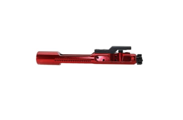 Image of Tiger Rock Competition Bolt Carrier Group BCG, .223/5.56 Polished Aluminum Lightweight, Red, Small, BCG-ALW-RD