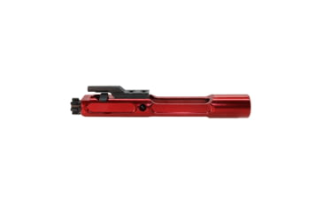 Image of Tiger Rock Competition Bolt Carrier Group, .223/5.56 Polished Aluminum Lightweight, Red, Small, BCG-ALW-RD
