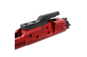 Image of Tiger Rock Competition Bolt Carrier Group, .223/5.56 Polished Aluminum Lightweight, Red, Small, BCG-ALW-RD