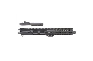 Image of Tiger Rock Complete Upper Receiver, AR-9mm, 7.5in, Pistol Length, 1-10 Twist w/ 7in Super Slim M-LOK Handguard, Black, Large, UB9-P7.5-FSSM07