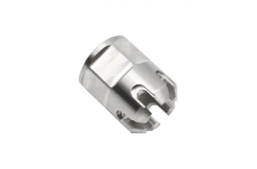 Image of Tiger Rock GBA36S 1/2in x36 Pitch Thread Protector, Stainless Steel, Silver, Small, GBA36S