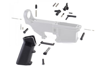 Image of Tiger Rock AR-15 Lower Parts Kit w/ NO Trigger, Hammer and Springs, Black, LPK-15