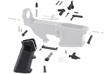 Image of Tiger Rock AR-15 Lower Parts Kit w/ NO Trigger and Hammer, Black, LPK-16