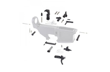 Image of Tiger Rock Lower Parts Kit, w/o Grip And Screw, Black, Small, LPK-17-NG