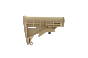 Image of Tiger Rock Mil Spec Collapsible Standard Version Stock Body, AR-15, Tan, Small, ST003M-T