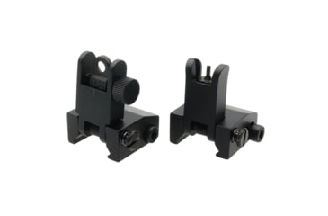 Image of Tiger Rock Mini Top Mounted Deployable Front and Rear Sight, Black, RS008