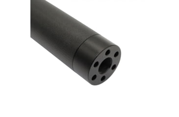Image of EDEMO Tiger Rock Muzzle Brake, AR 9mm 1/2x36 Thread 2-in-1, Hybrid Fake Suppressor Can, Black, Small, F59, EDEMO1