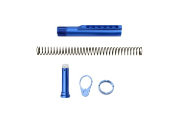 Image of Tiger Rock Six Position Mil-Spec Buffer Tube Kit, AR-15 M4, Blue, Small, ST007MBL