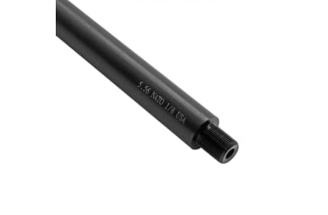 Image of Tiger Rock Threaded Barrel, AR-15, 5.56 NATO, 16in, Government Profile, 1-8 Twist, 1/2x28 Thread Pitch, Black NitrIde Finish, Black, Large, BR168-SC