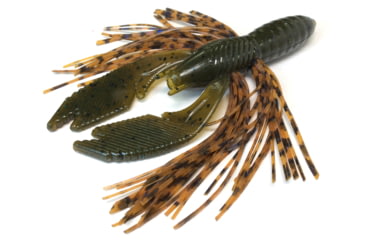 Image of Tightlines UV Hy-Brid Craw 4in Green Pumpkin with Craw, GN-WHYR-CR