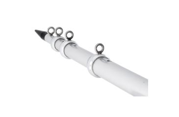 Image of Tigress XD Telescoping Aluminum Outrigger Poles - 18' - 1-1/2" OD - Silver 78674