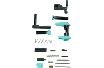 Image of Timber Creek AR Lower Parts Kit, AR-15, Robins Egg Blue, Aluminum, ARLPKRE