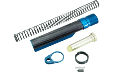 Image of Timber Creek Enforcer Carbon Fiber Buffer Tube Kit, Blue, CF BTK B