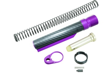 Image of Timber Creek Enforcer Carbon Fiber Buffer Tube Kit, Purple Anodized, CF BTK PPA