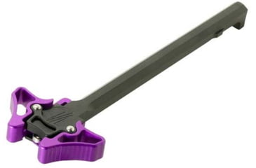 Image of Timber Creek Enforcer Mini Charging Handle, AR15/M16, Ambidextrius, Purple, EM ambi CH PPA