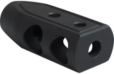 Image of Timber Creek 6.5 Heart Breaker Muzzle Brake, Cerakote, Black, 65HBBLC