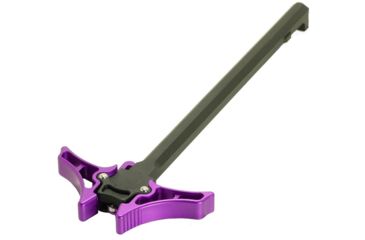 Image of Timber Creek Enforcer AR-10 Oversized Ambidextrous Charging Handle for AR10/308 Platform, Purple, AR10 Ambi CH PPA