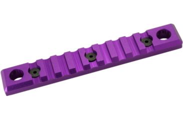 Image of Timber Creek KeyMod 9 Slot Picatinny Rail, Purple, 9 slot, K 9S PR PPA