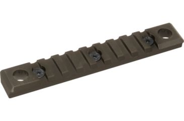 Image of Timber Creek Keymod 9 Slot Quick Disconnect Picatinny Rail, Burnt Bronze, K 9S QD PR BB