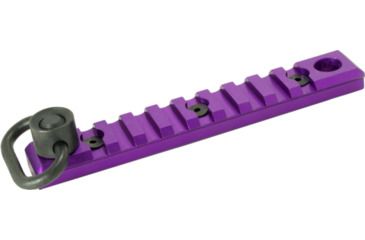 Image of Timber Creek KeyMod 9 Slot Quick Disconnect Picatinny Rail Combo, Purple, 9 slot, K 9S QD PRC PPA