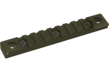 Image of Timber Creek Keymod 9 Slot Quick Disconnect Picatinny Rail, OD Green, K 9S QD PR OD